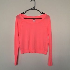 Neon Pink Long Sleeve Shirt